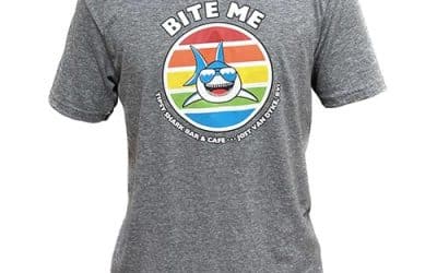 Bite Me Crew Neck Unisex Soft T-Shirt – Graphite Heather